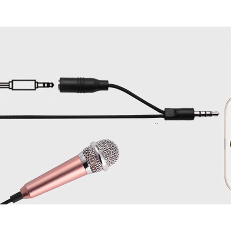 Micro mini hát karaoke cho điện thoại / máy tính