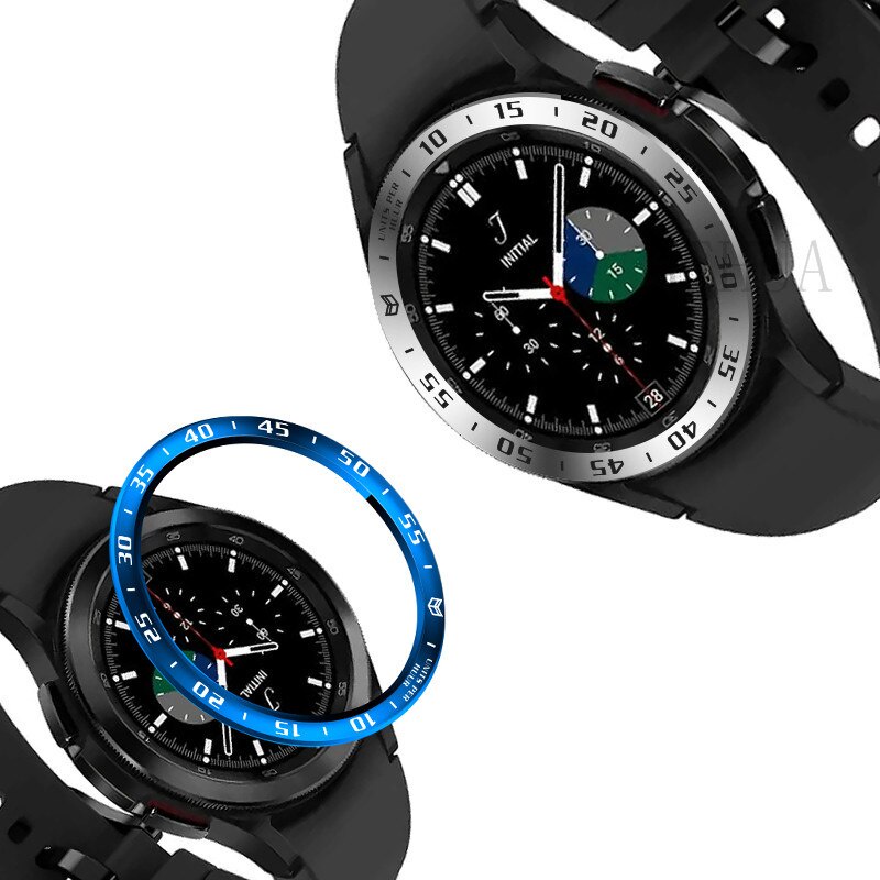 Khung bảo vệ bằng thép không gỉ thích hợp cho Samsung Galaxy Watch 4 Classic 42mm 46mm