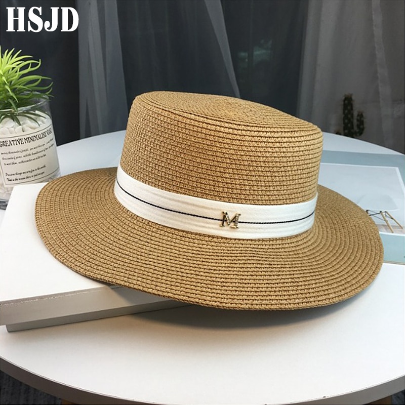 Nón Cối Rộng Vành In Chữ M 20212019 Thời Trang Mùa Hè Cho Nữ Gorras-532