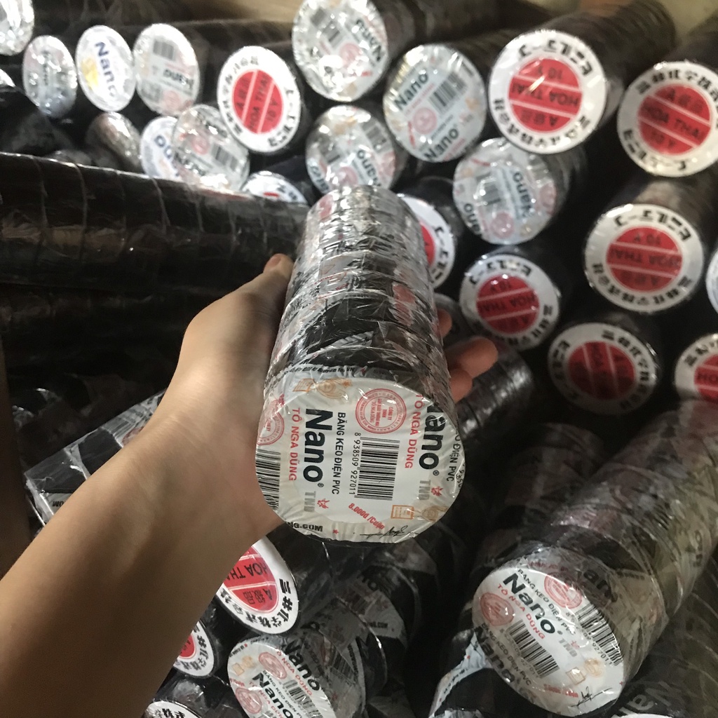 Băng Dính Nano Điện - Hàng Xịn Tô Nga Dũng ( Cây 10 Cuộn)