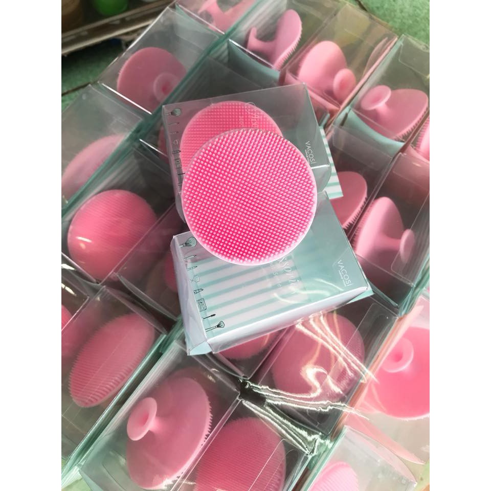 MIẾNG RỬA MẶT SILICONE VACOSI HÀN QUỐC