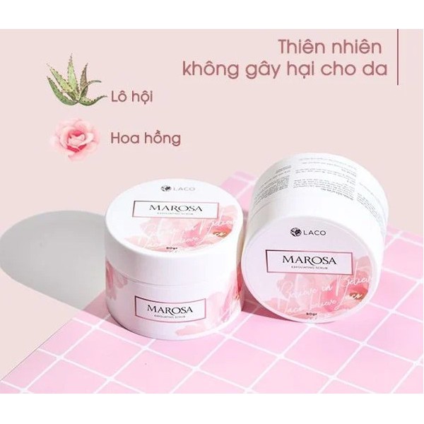 Tẩy tế bào chết Marosa Laco làm sạch da, bã nhờn, biểu bì, tẩy da chết, phục hồi làn da sáng trắng | BigBuy360 - bigbuy360.vn