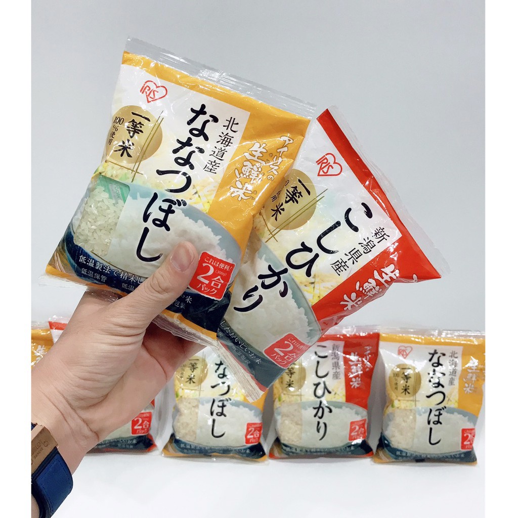 [Đồ ăn dặm cho bé] Gạo Nhật cho bé IRIS túi nhỏ 300g từ 1 tuổi ăn dặm