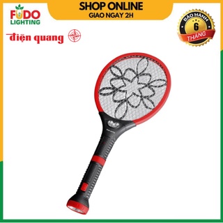 Vợt muỗi Điện Quang loại có đèn và không đèn, pin tháo rời hàng chính hãng