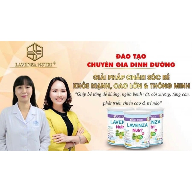 Sữa  bột  non  lavenza hộp 400g