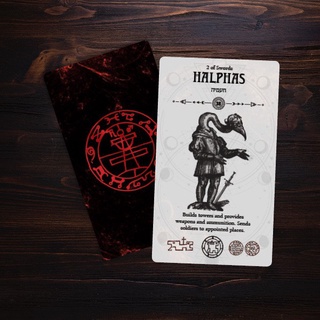 Bộ bài Occult Tarot Nifoki Size Thường B1