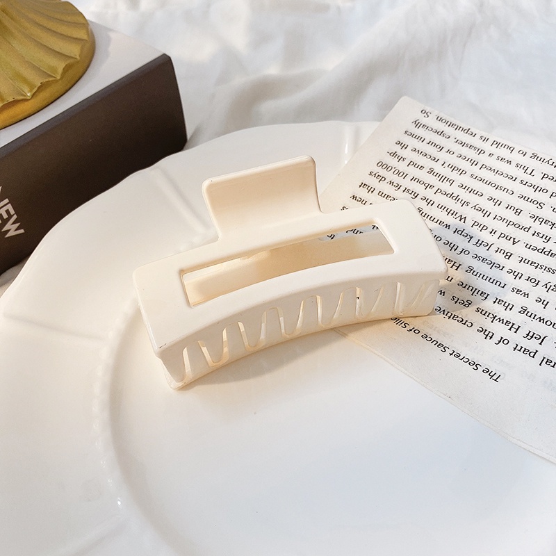 Kẹp tóc Acrylic lớn ngọt ngào ngọt ngào thời trang Hàn Quốc