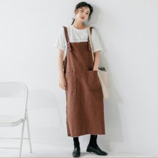 Yếm váy dáng dài < ORDER >