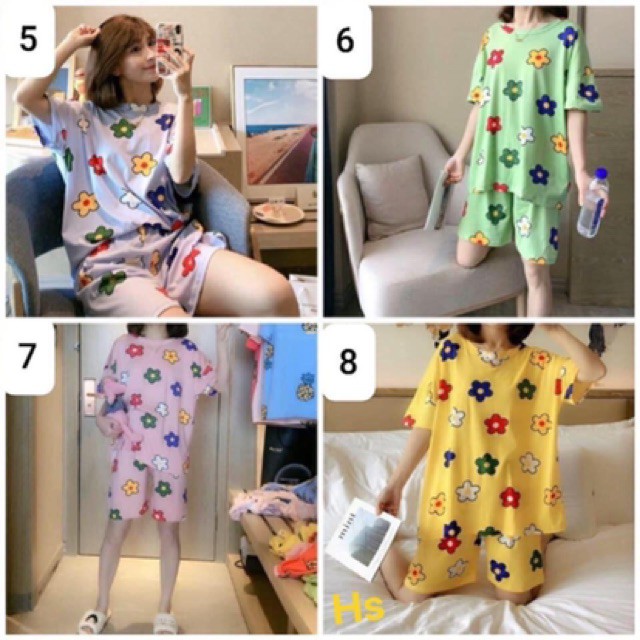 [SIÊU MÁT] Đồ Ngủ Nữ | Bộ đùi hoa Order Quảng Châu tận xưởng | BigBuy360 - bigbuy360.vn