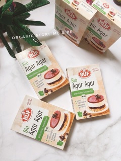 Bột Agar (rau câu) hữu cơ RUF 30g