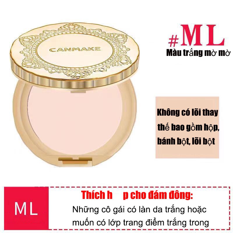 [🔥Giao hàng 24h🔥]Phấn phủ Canmake Marshmallow Repair Fixing Makeup Lasting Brightening Powder Concealer | BigBuy360 - bigbuy360.vn