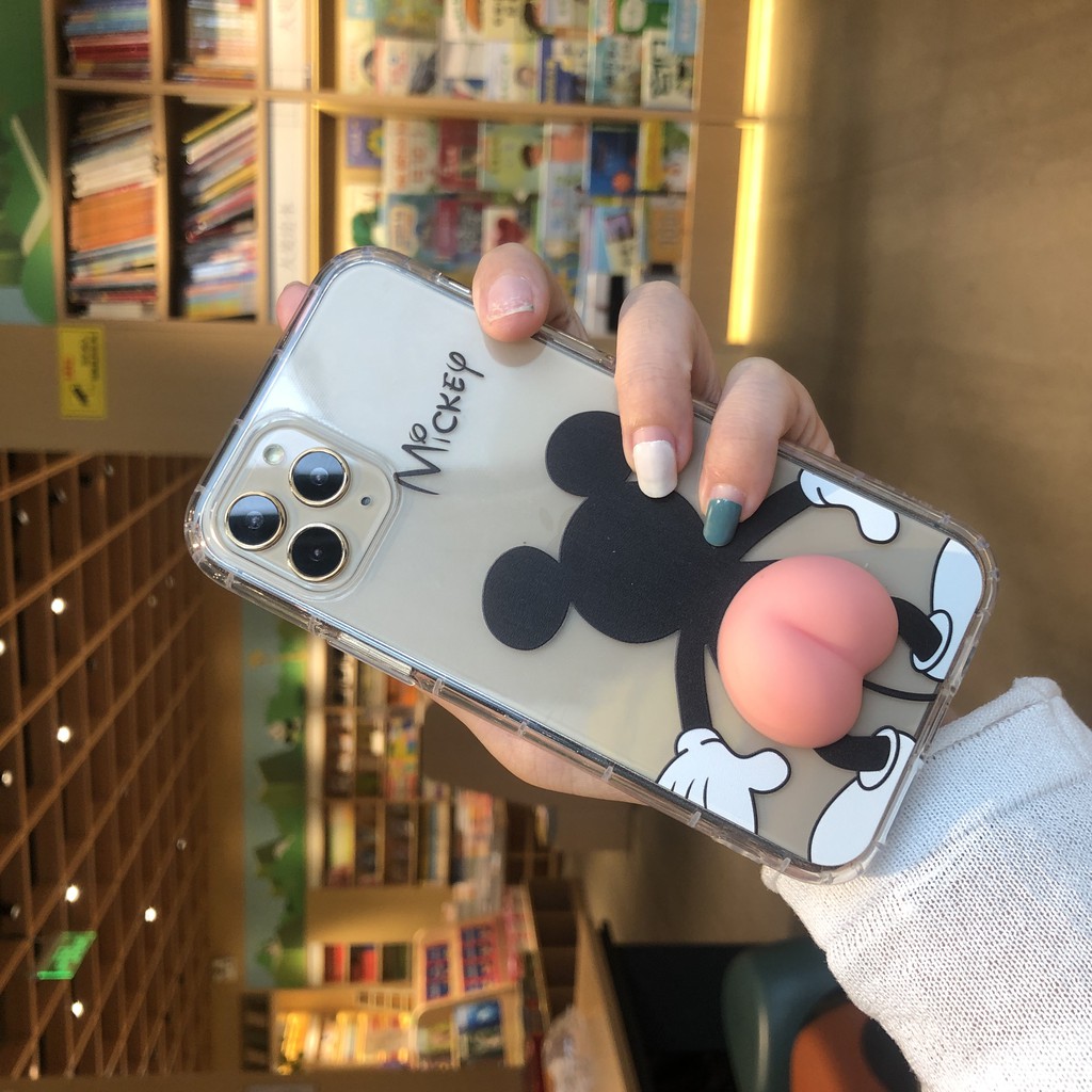 VỎ IPHONE  CASE Back View Mickey + Butt Apple  6/6plus/6s / 6splus / 7/7plus / 8 / 8plus / x / xr / xs / 11/12