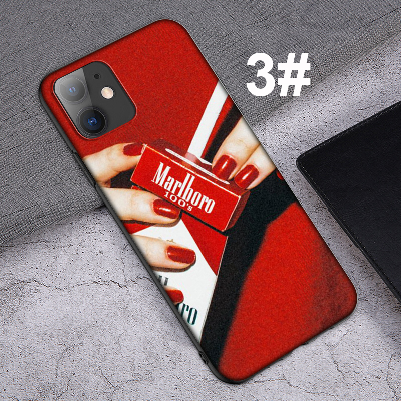 iPhone XR X Xs Max 7 8 6s 6 Plus 7+ 8+ 5 5s SE 2020 Casing Soft Case 61SF Marlboro mobile phone case