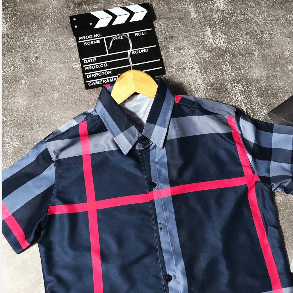 ÁO SƠ MI NAM NGẮN TAY CỰC CHẤT THỜI TRANG , ĐẲNG CẤP CHO AE HK