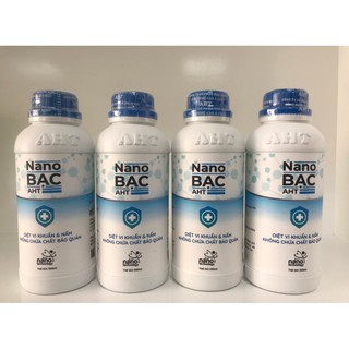 Dung dịch diệt khuẩn khử mùi công nghệ Nano bạc AHT- 500ML