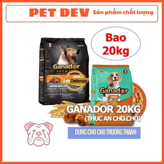 HCM- Ganador Adult Bao 20kg Thức ăn cho chó dạng hạt dành cho mọi loại chó trên 1 năm tuổi
