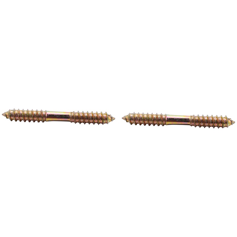 Bộ 5 Ốc Vít Hai Đầu M8 x 70mm Cố Định Đồ Gỗ Nội Thất