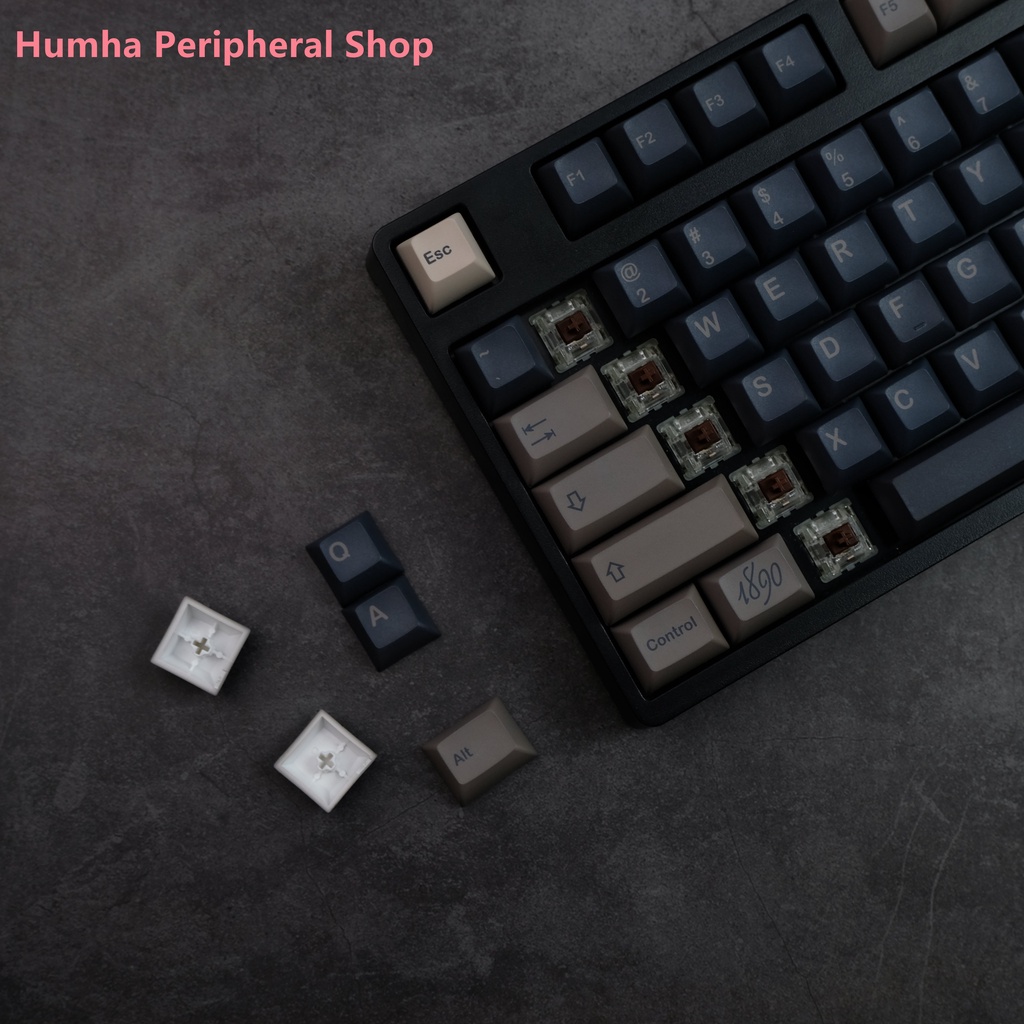 Bàn Phím Cơ Boulder 140 Phím Chất Liệu PBT Nhuộm Màu Độc Đáo