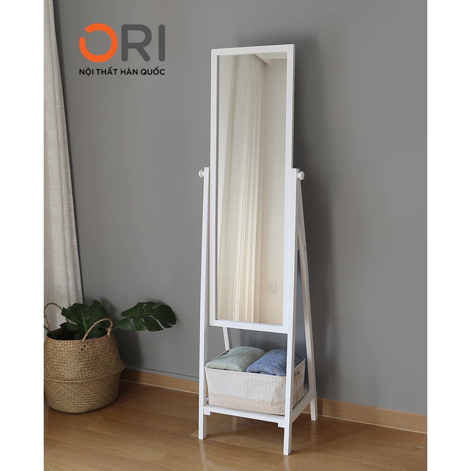 Gương Soi Liền Kệ Núm Xoay Đa Năng - A MIRROR SHELF - ORI NỘI THẤT HÀN QUỐC