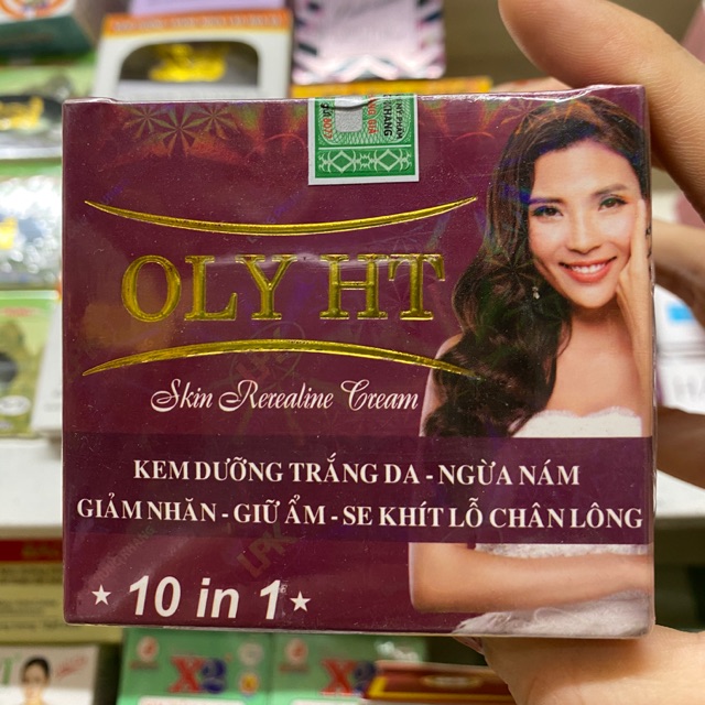 (Sỉ) Kem Oly Ht 10 in 1 ngừa nám giảm nhăn se khít lỗ chân lông 25gram