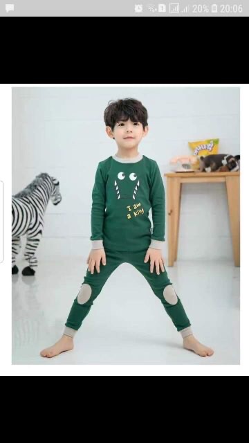 Bộ cotton len siêu đẹp cho bé