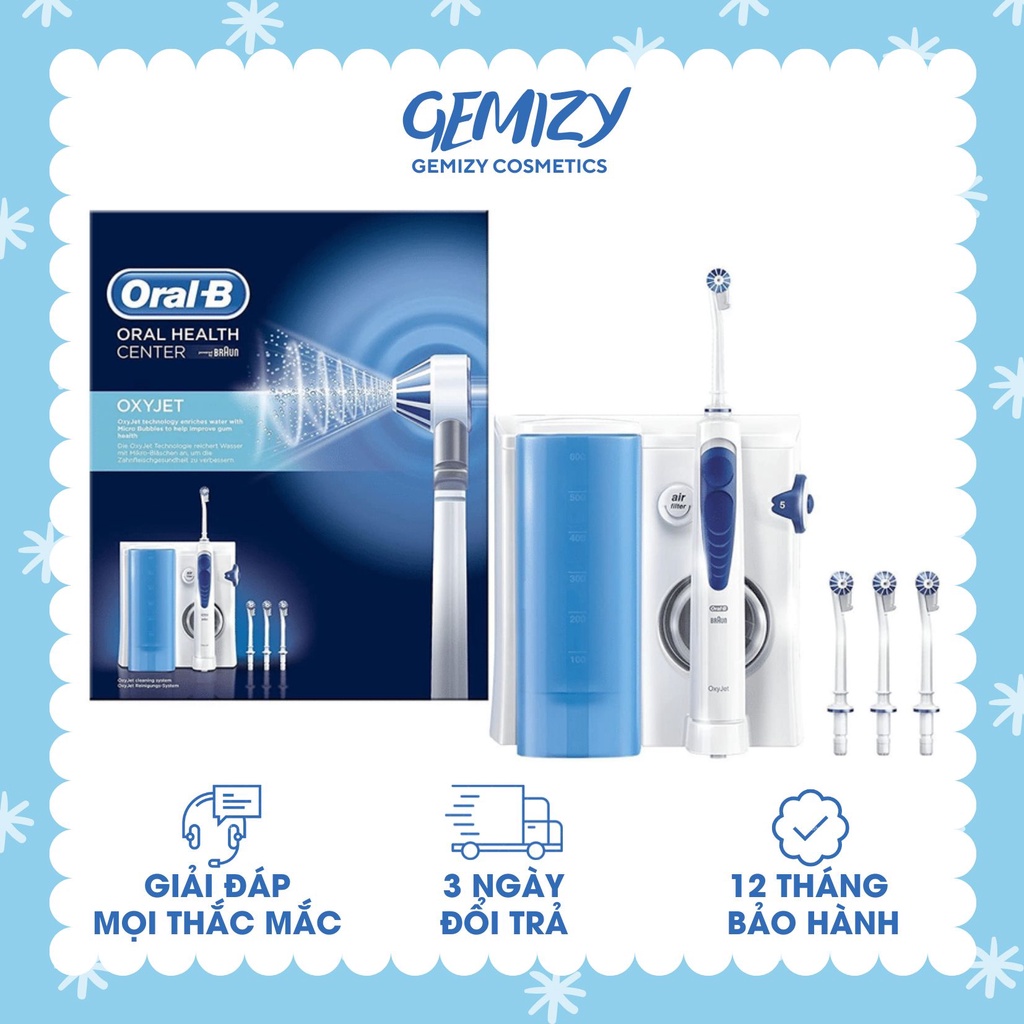 Máy tăm nước Oral-B Professional Care OxyJet MD20 vệ sinh răng miệng - Gemizy Shop