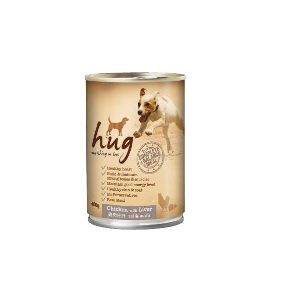 6 lon Pate dành cho Chó Hug 400g