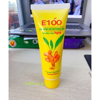Sữa rửa mặt e100 trắng da ngăn ngừa mụn 100g