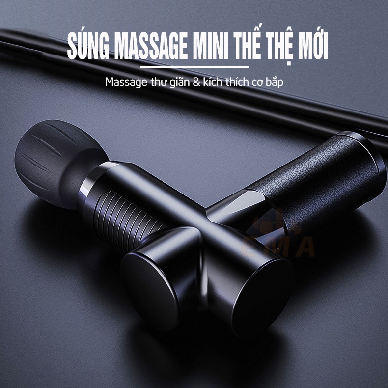 Máy massage rung cầm tay ema - 3 chế độ rung phù hợp cho mọi đối tượng