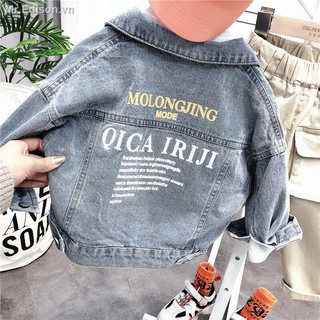 Áo Khoác Jean Thời Trang Cho Bé