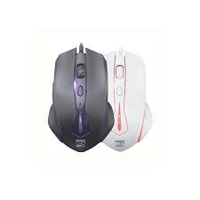 Mouse có dây, chuột văn phòng, chuột vi tính R8 1636 LED (USB) trắng