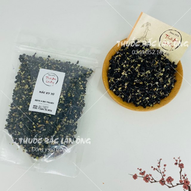 Hắc Kỷ Tử 500g (Hắc Kỳ Tử Tây Tạng, Trà Kỷ Tử Đẹp Da, Chống Lão Hóa, Trà Dưỡng Nhan)