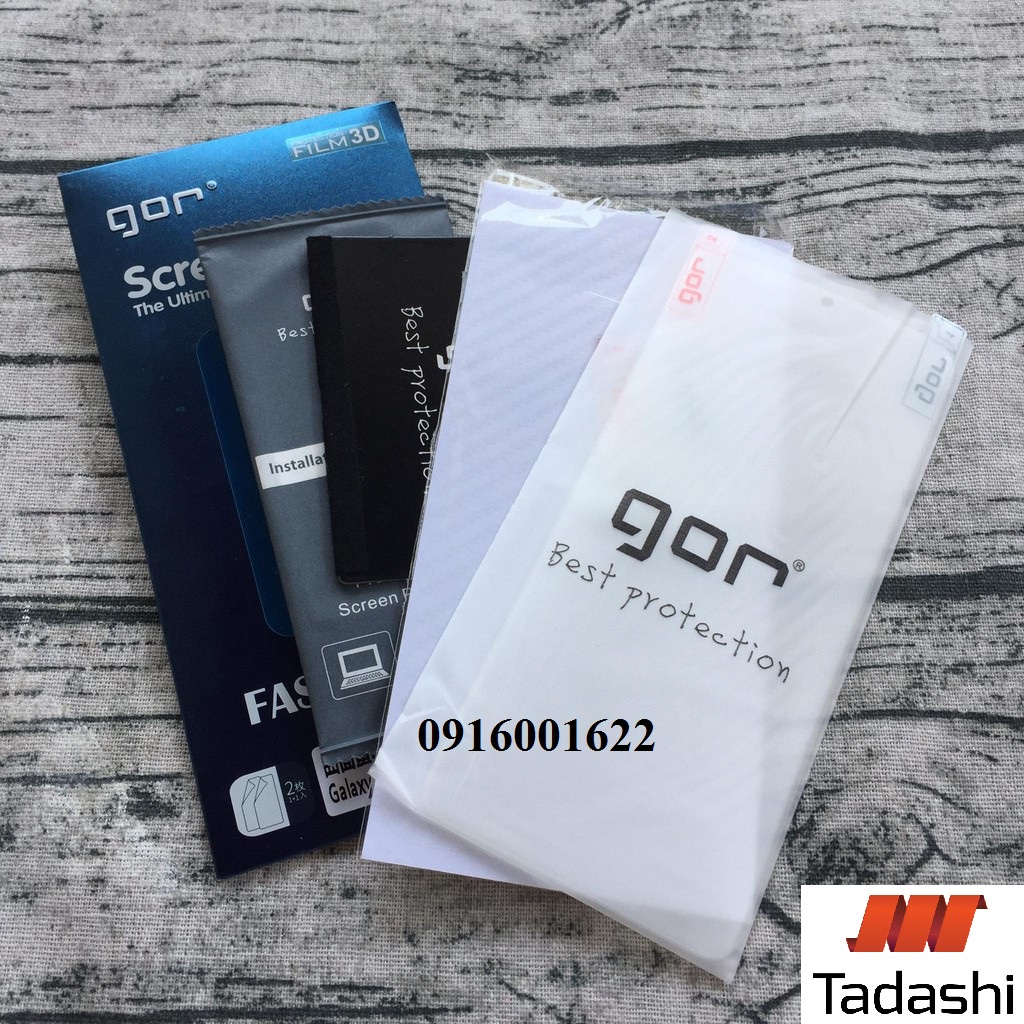 Bộ 4 Miếng Dán Dẻo Gor Samsung Note 8/ 9/10/10+/20Ultra  Galaxy S8/S8+/ S9/S9+/ S10/S10+/S10e/S10 5G/ S20/S20+/S20Ultra