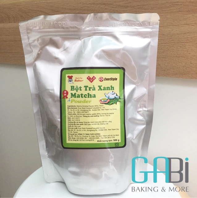 Bột trà xanh matcha Đài Loan 20-50g