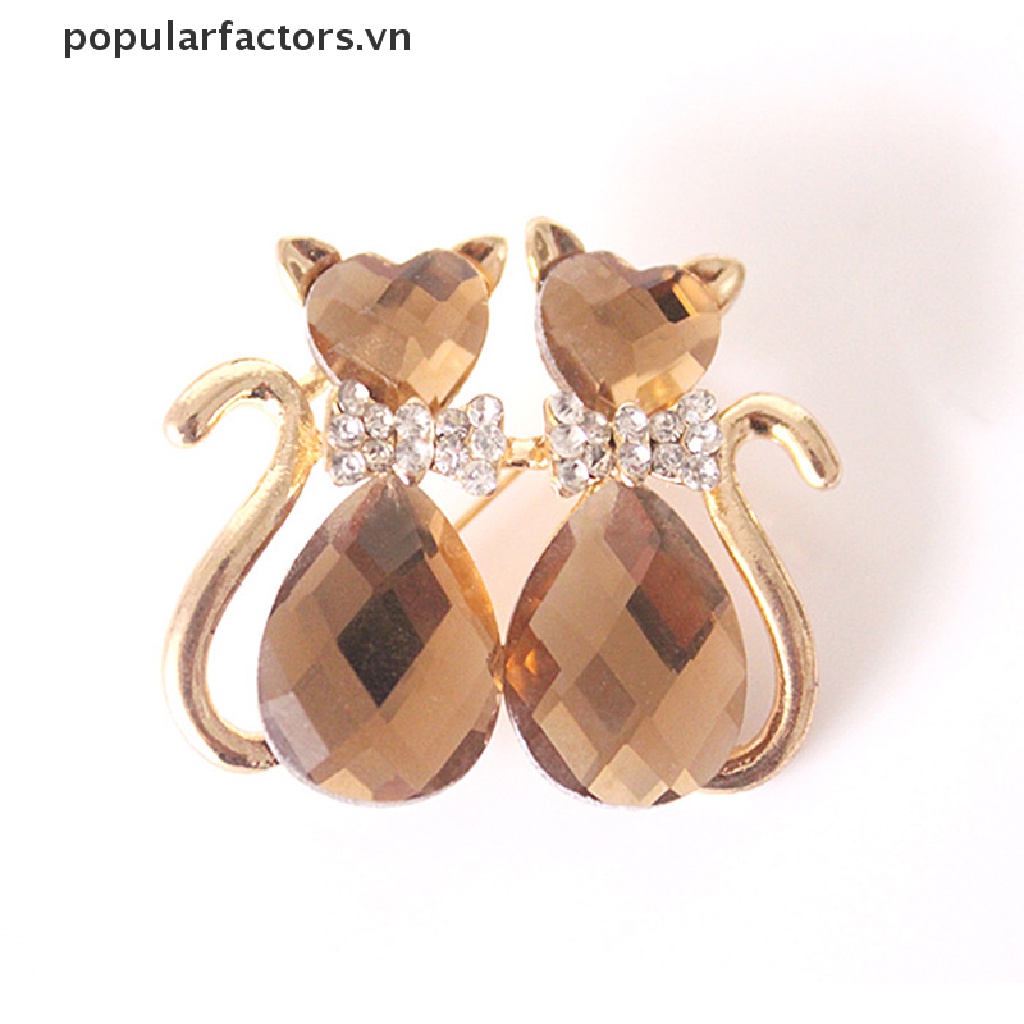 Ghim Cài Áo Hình Hoa Đính Đá Pha Lê Lấp Lánh