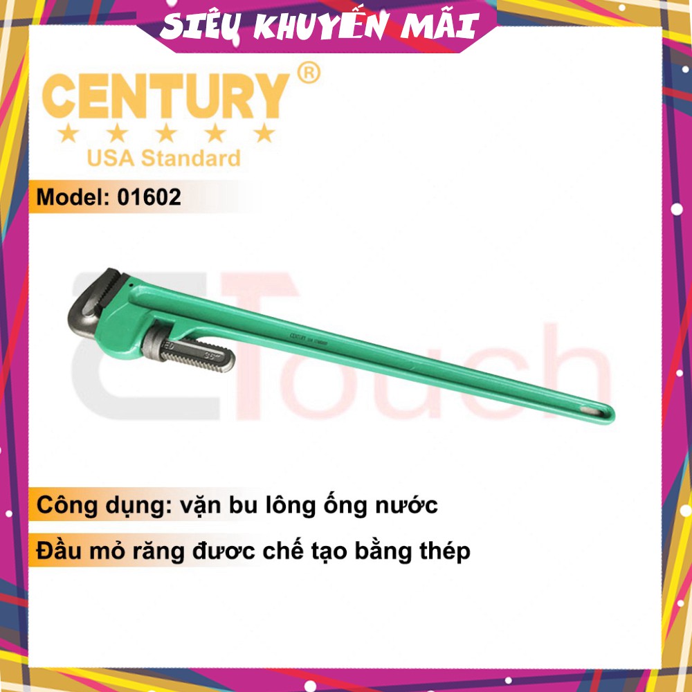 Mỏ Lết Răng 36" Century - 01602-36"