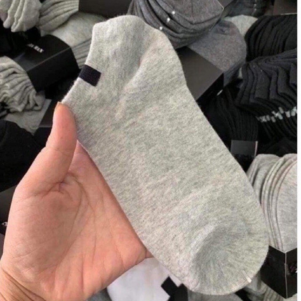 Tất Vớ Nam Nữ Cổ Ngắn Unisex Dệt Kim Cao Cấp