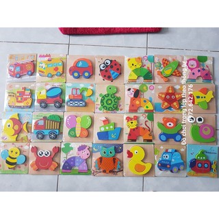 Tranh Ghép Gỗ 3D Nổi Cho bé