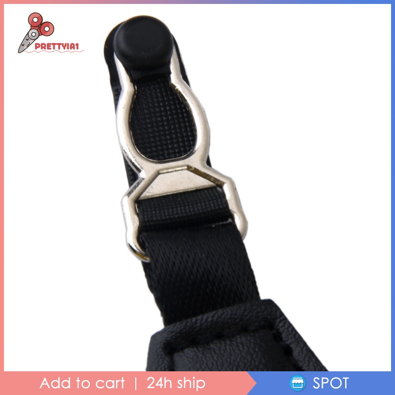 [PRETTYIA1] Pair Mens Sock Suspenders Garter Hold Up Braces Elastic Clip Grip Adjustable