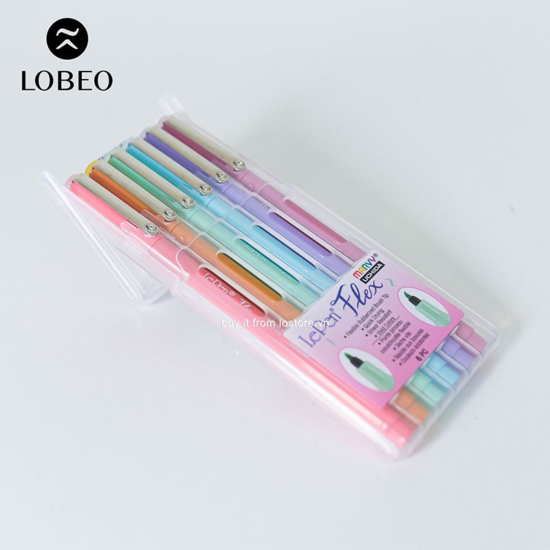[LỖ STORE] Set bút Brush LePen Flex Marvy tông Pastel