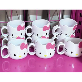 Ly đầu mèo hello kitty