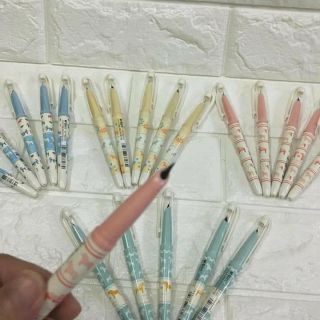 Combo bút bơm mực ngòi trơn