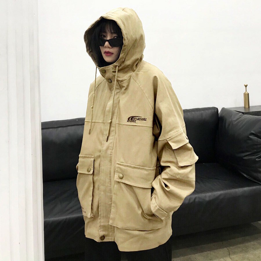 ÁO KHOÁC KAKI, ÁO KAKI UNISEX NAM NỮ