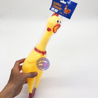 Đồ chơi chú gà bóp kêu Shrilling chicken nhiều size