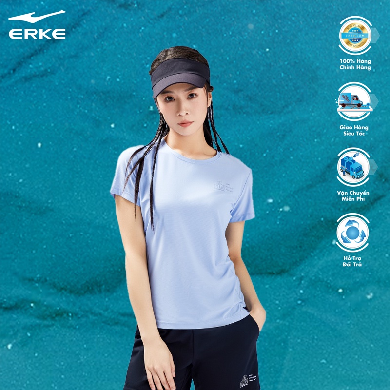 Áo thun thể thao nữ ERKE - 12222291345