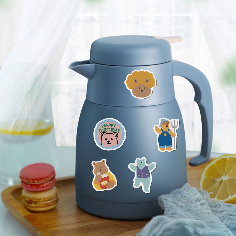 Sticker cute chống nước, hình dán laptop, điện thoại, mũ bảo hiểm, vali sét 50 hình