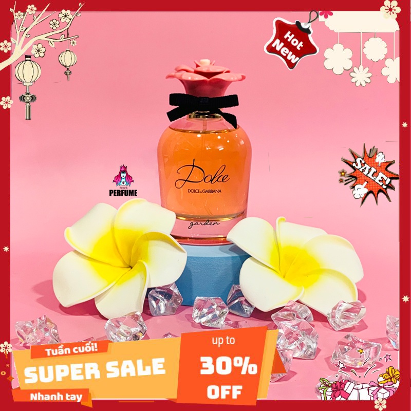 {Chính Hãng} Nước Hoa Nữ 𝗗&amp;𝗚 𝗚𝗮𝗿𝗱𝗲𝗻_Hương Vị Ngọt Ngào Tình Yêu