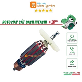 Roto máy cắt gạch hitachi, ruột máy cắt gạch cầm tay, dây đồng 100%,thay thế cho nhiều loại máy