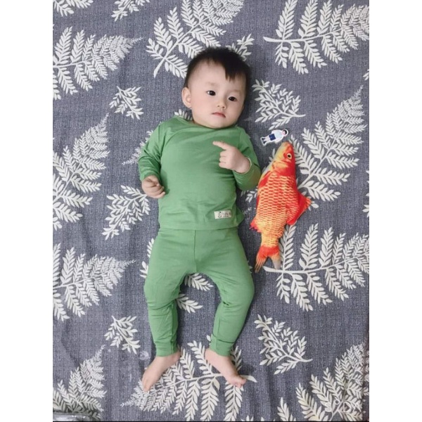 Bộ thun lạnh Kwoo hàn quốc loại 1 cho bé trai bé gái