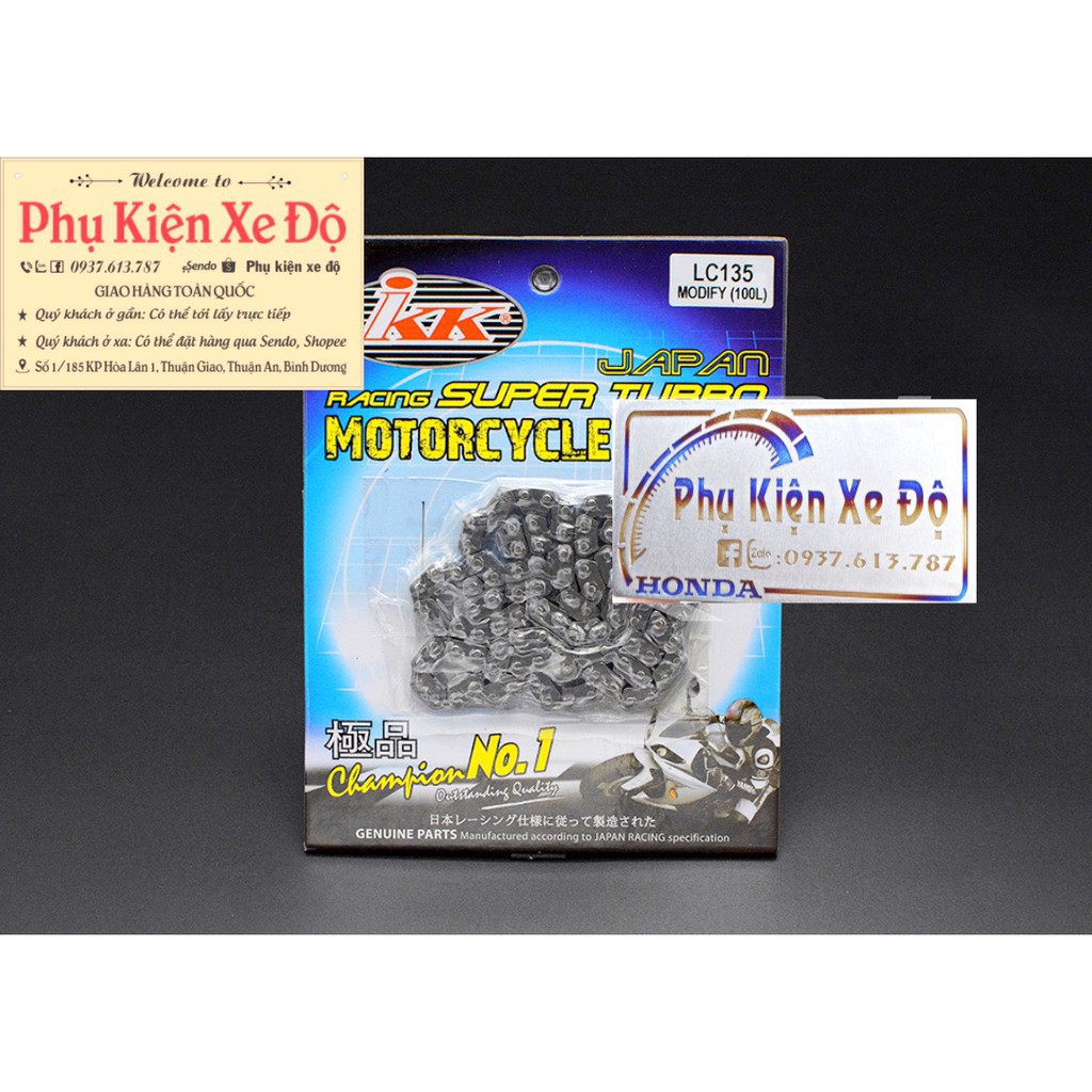 SÊN CAM IKK 98 MẮT CHO EXCITER CÁC ĐỜI